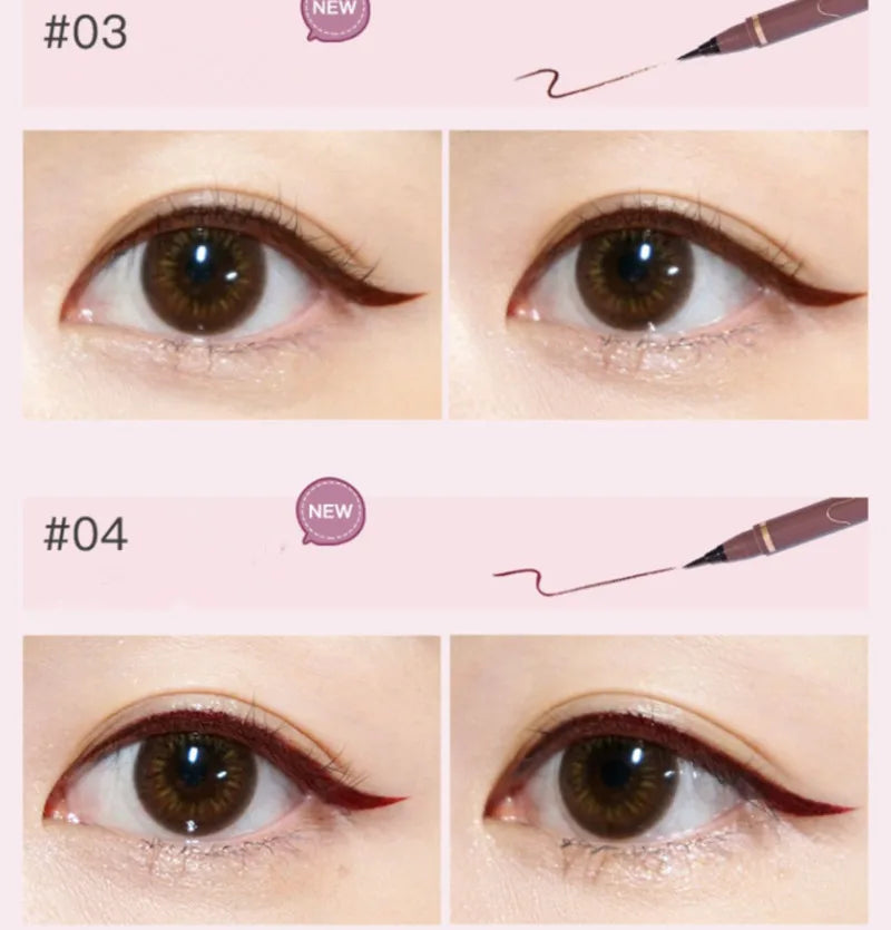 Judydoll Ultra-fine Liquid Eyeliner Pen Matte Lying