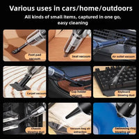 Brushles Vacuum Cleaner Wireless Air Dust Blower Gun for Car Powerful - Trustymall