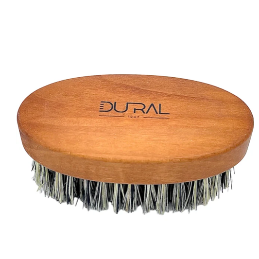 Dural Beard Brush Grey Tampico Fibre Pear Wood