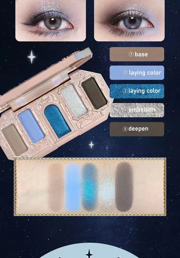 Flower Knows Moonlight Mermaid Eyeshadow Palette