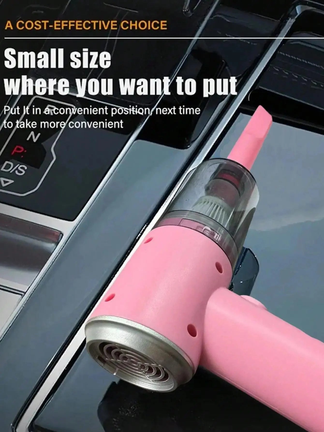 3 In 1 Integrated Suction And Blowing Vacuum Cleaner USB Charging Small Car Household Vacuum Cleaner