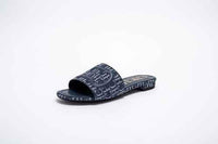 Women's Slippers yellow New Fabric Fashion Flat Sandals