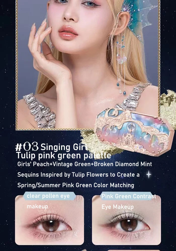 Flower Knows Moonlight Mermaid Eyeshadow Palette