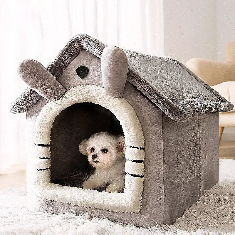 Folding houses for small and medium sized dogs