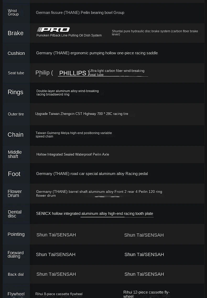 2025 New Ultra-Light Carbon Fiber Road Bike Fast Racing Bicycle with Hydraulic Disc Brakes 16/24-Speed Gear Shift Drop Handlebar