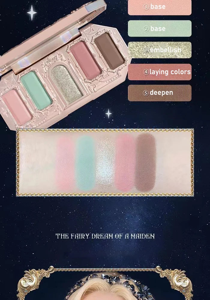 Flower Knows Moonlight Mermaid Eyeshadow Palette