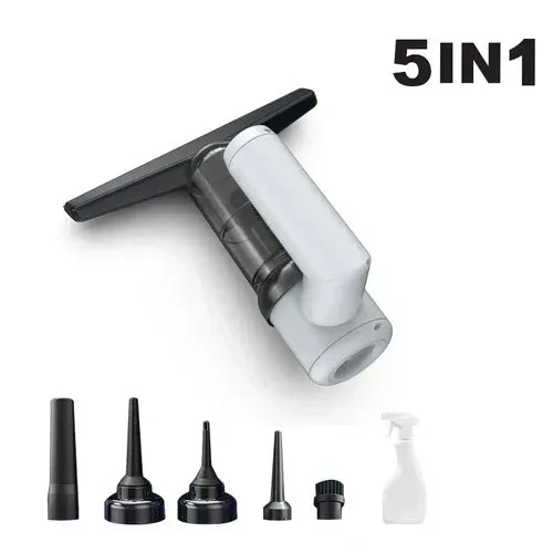 Car Vacuum Cleaner 5 in1 Lightweight Force Tool Machine for Bathroom - Trustymall