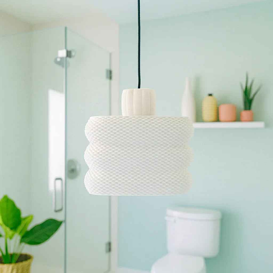 Silk Lantern Pendant Lamp
