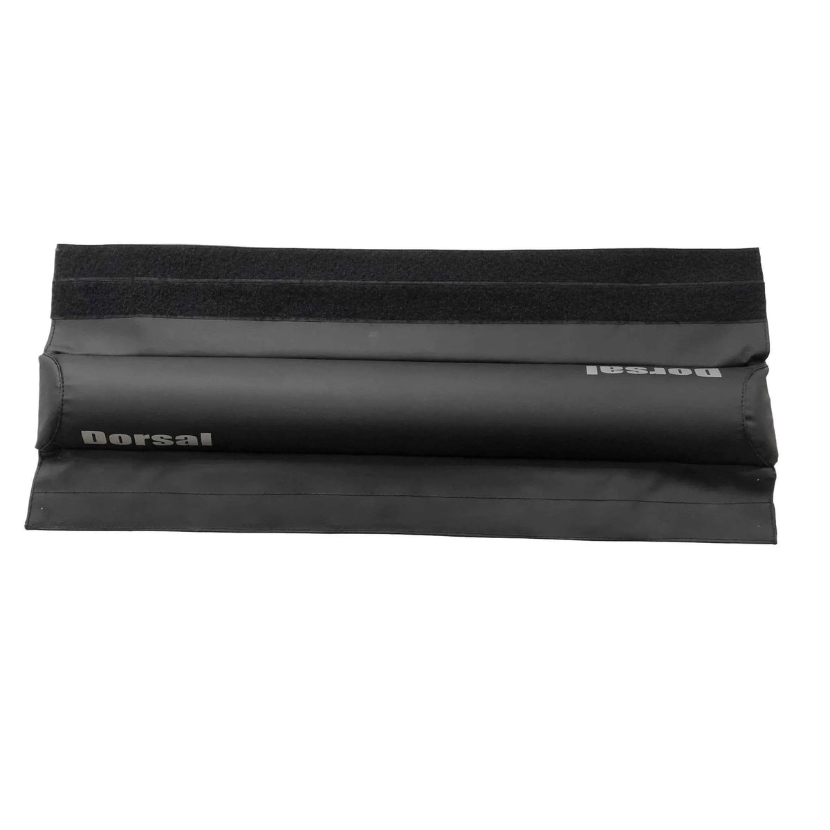 DORSAL SunGuard roof rack pad mounted on a car's wide aero crossbar outdoors.