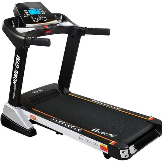 Everfit Electric Treadmill front view showing control panel and running belt
