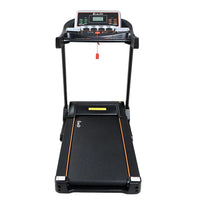 User walking on compact Everfit Electric Treadmill in home setting