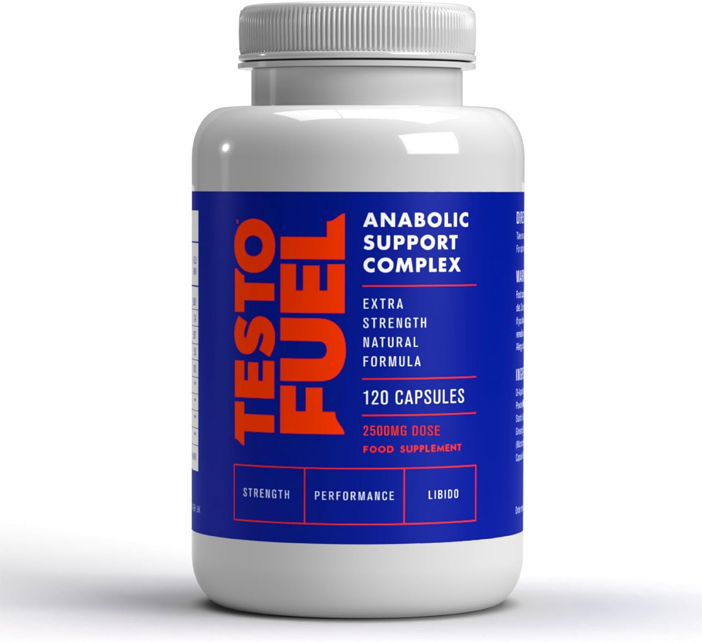 TestoFuel 120 T-Booster Pills – Test Booster for Men