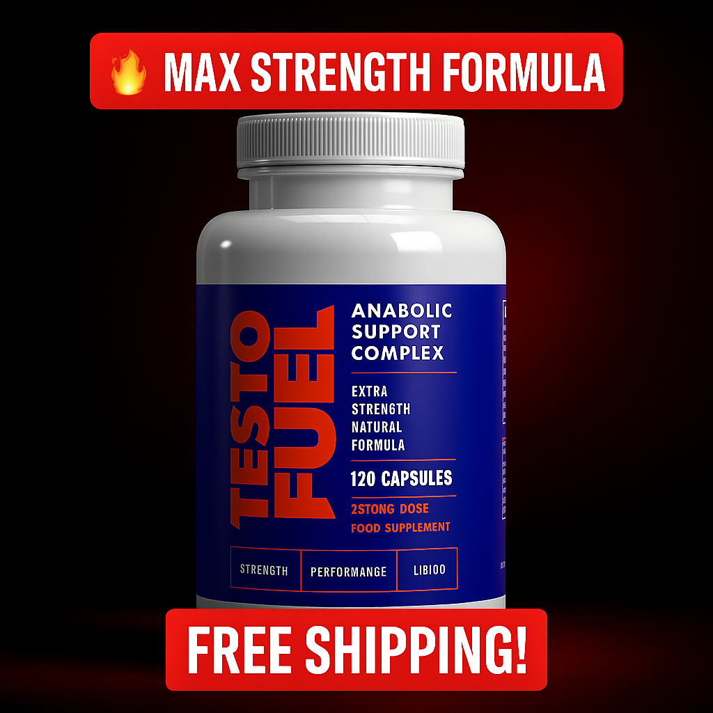 TestoFuel 120 T-Booster Pills – Test Booster for Men