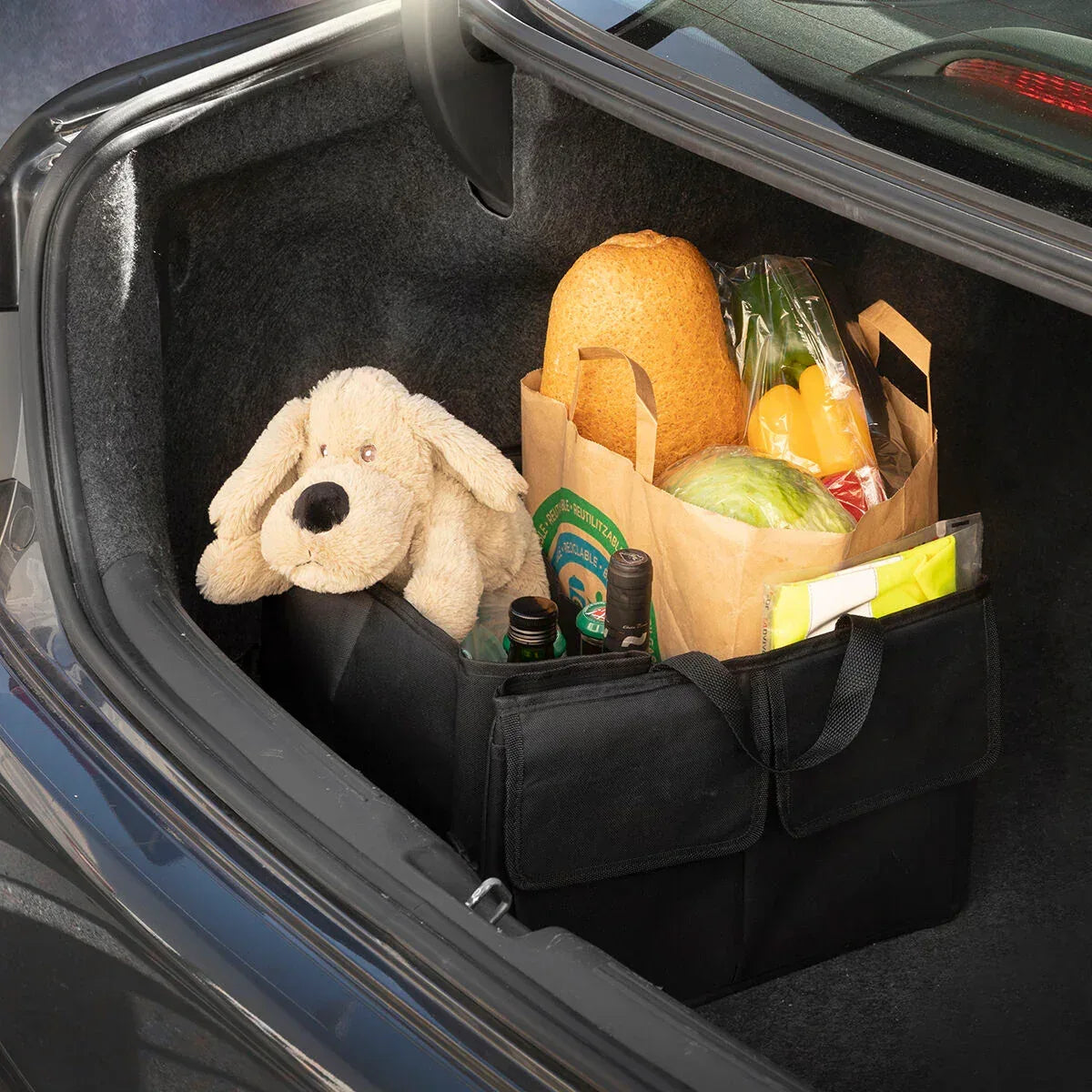 Folding Car Boot Organiser Carry InnovaGoods - Trustymall