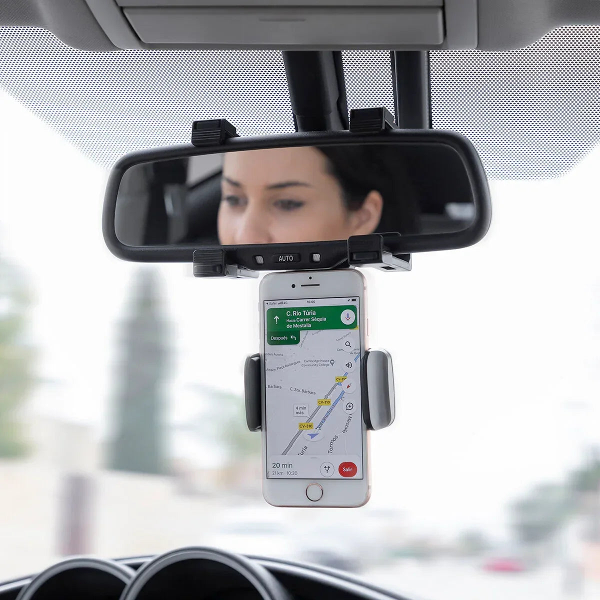 Smartphone Holder for Rearview Mirror Stropp InnovaGoods - Trustymall