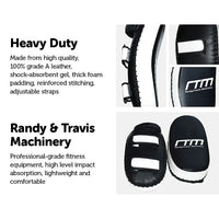 Backside of curved strike pad showing hook and loop closure straps