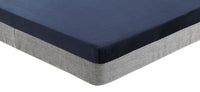 Large orthopedic dog bed with removable, machine-washable cover featuring a hidden zipper.