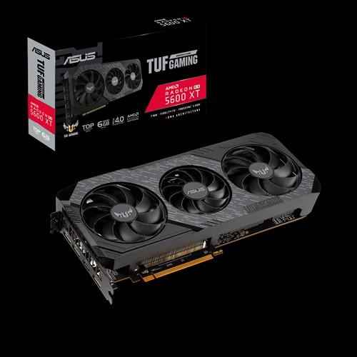ASUS AMD Radeon TUF 3-RX5600XT-T6G-EVO-GAMING GDDR6 PCIe TOP EDITION