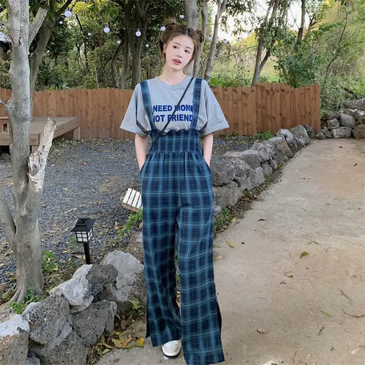 Nipped Waist Casual Women's High Waist Wide Leg Pants