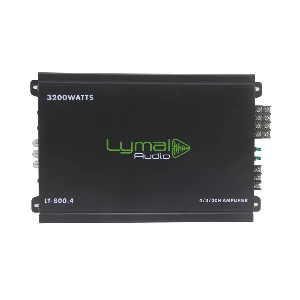 LT-800.4 3200 Watts 4 Channel Car Amplifier - Trustymall