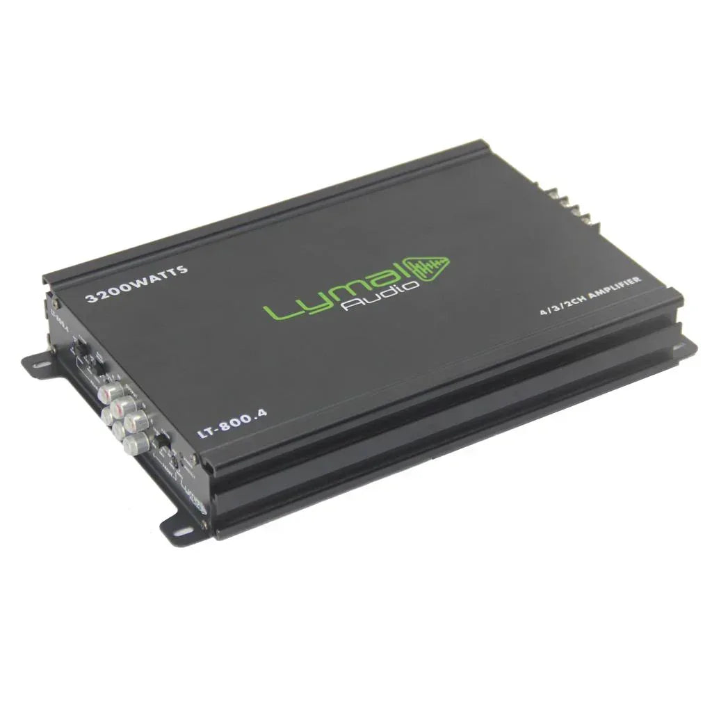 LT-800.4 3200 Watts 4 Channel Car Amplifier - Trustymall