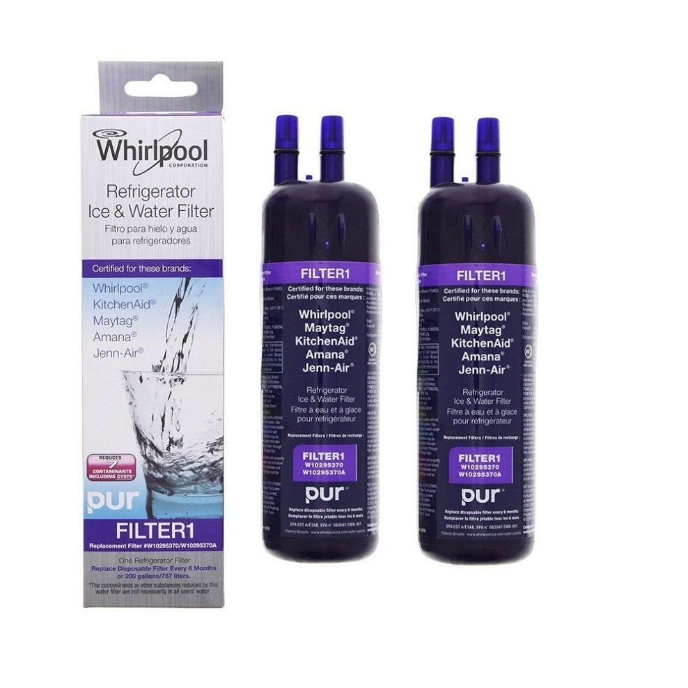 Whirlpool Water Filter W10295370A Pur Filter 1 W10295370 Refrigerator