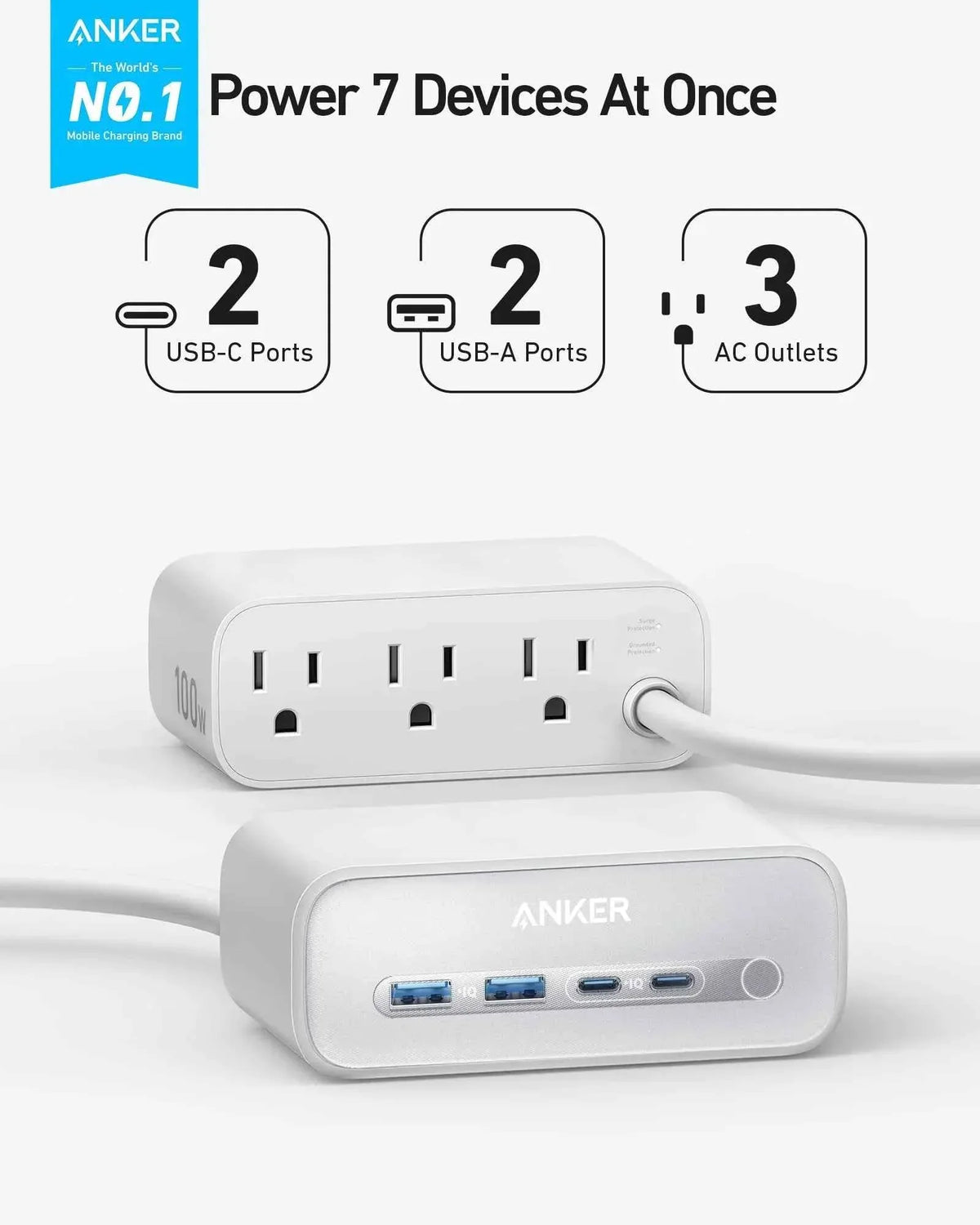 Anker Charging Station (7-in-1, 100W)