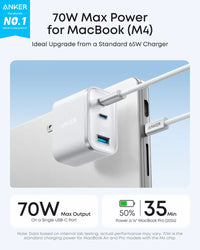 Anker Nano Charger (70W, 3 Ports) - Trustymall