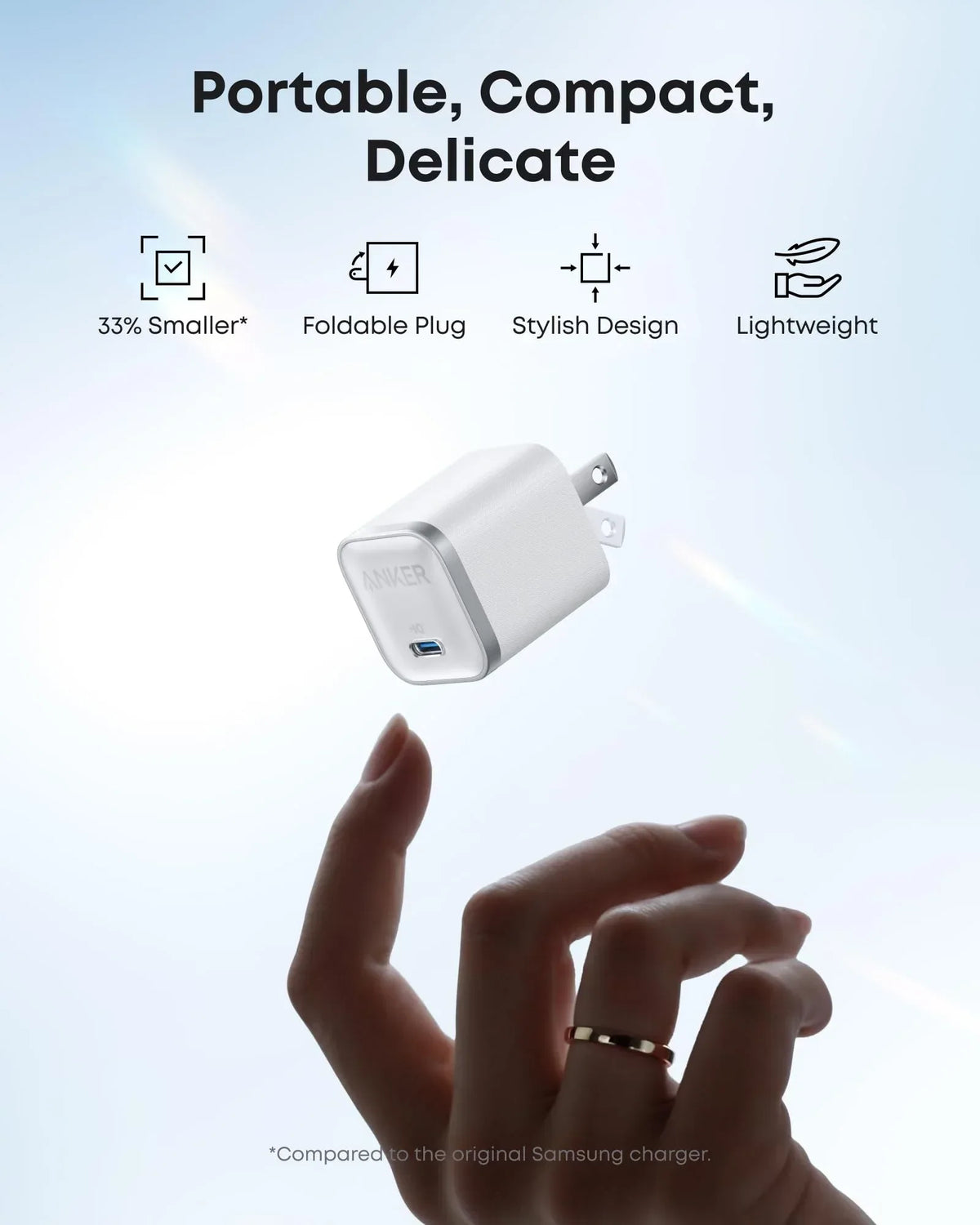 Anker Nano Charger (45W) with USB-C to USB-C Cable - Trustymall