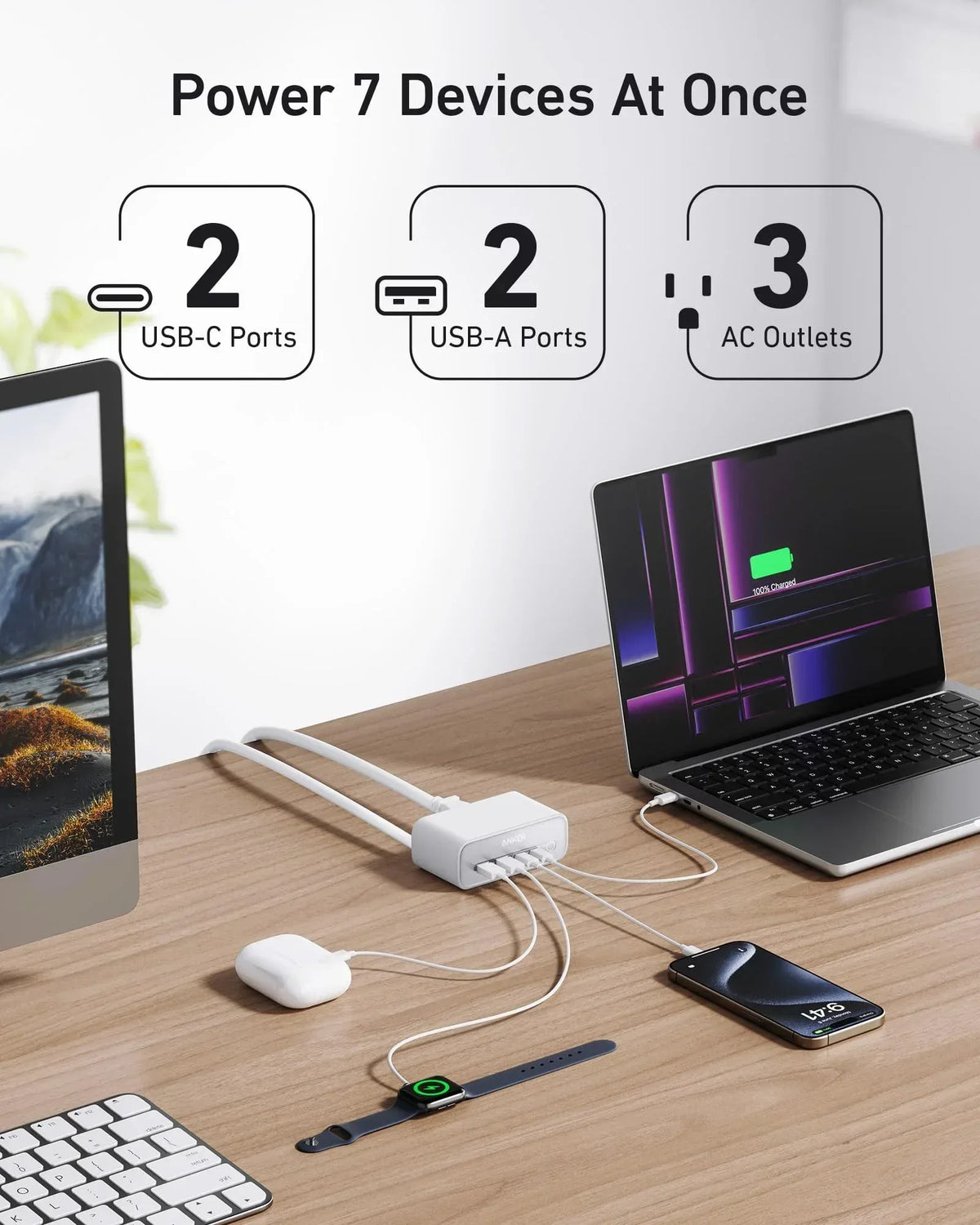 Anker 7-in-1 USB-C Charging Station (100W) BOA - Trustymall