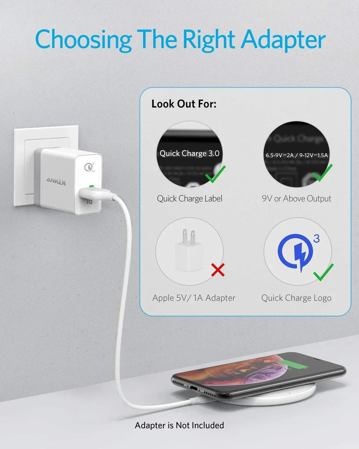 Anker 313 Wireless Charger (Pad) - Trustymall