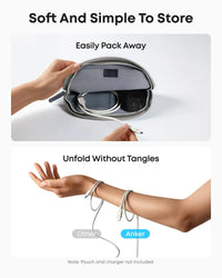 Anker USB-A to USB-C Cable (3 ft/6 ft, Upcycled-Braided) - Trustymall