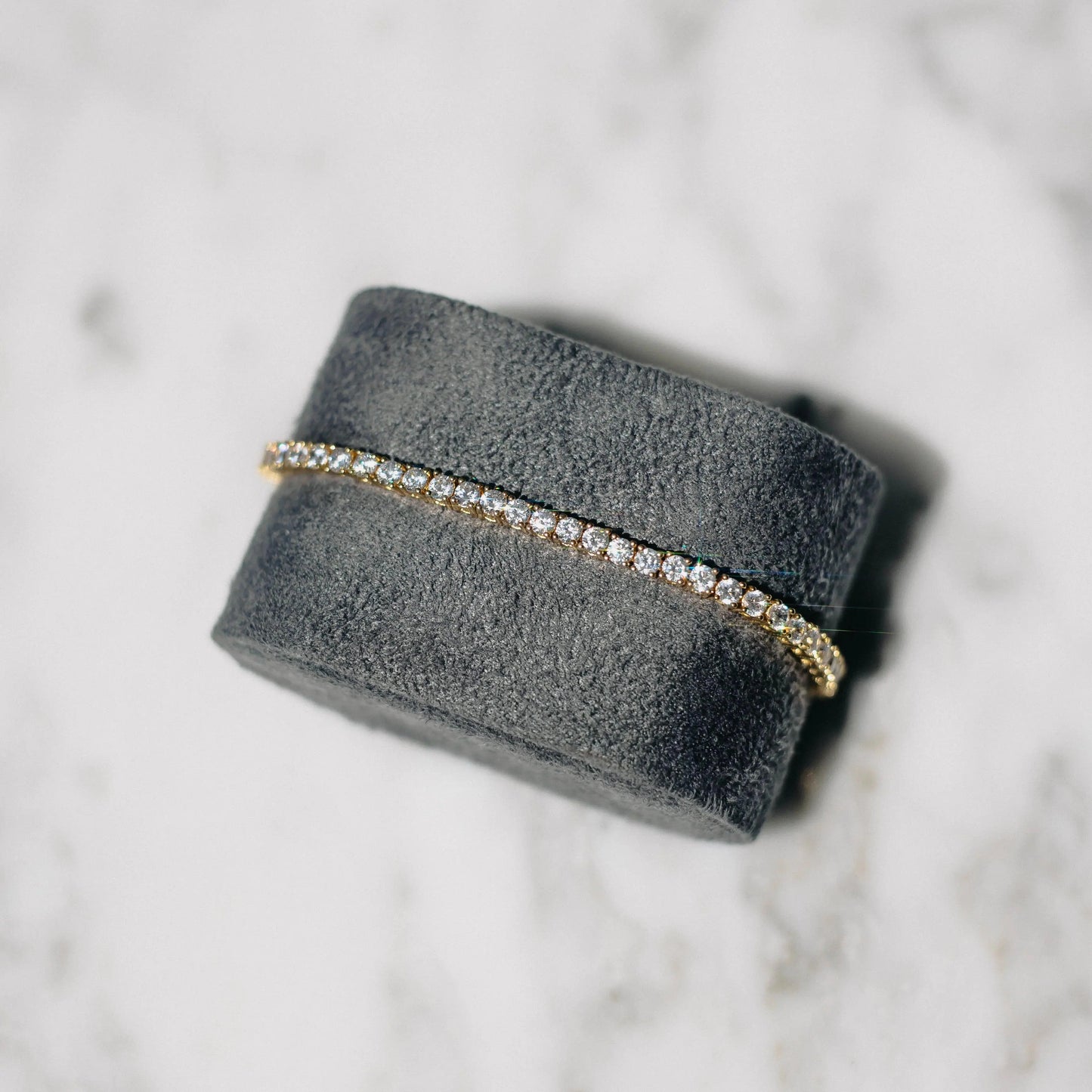 18K Gold Plated Zircon Tennis Bracelet