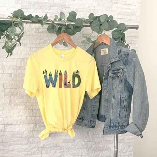 Camping in the Wild Unisex T-shirt