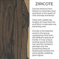 Ziricote rare wood - Trustymall