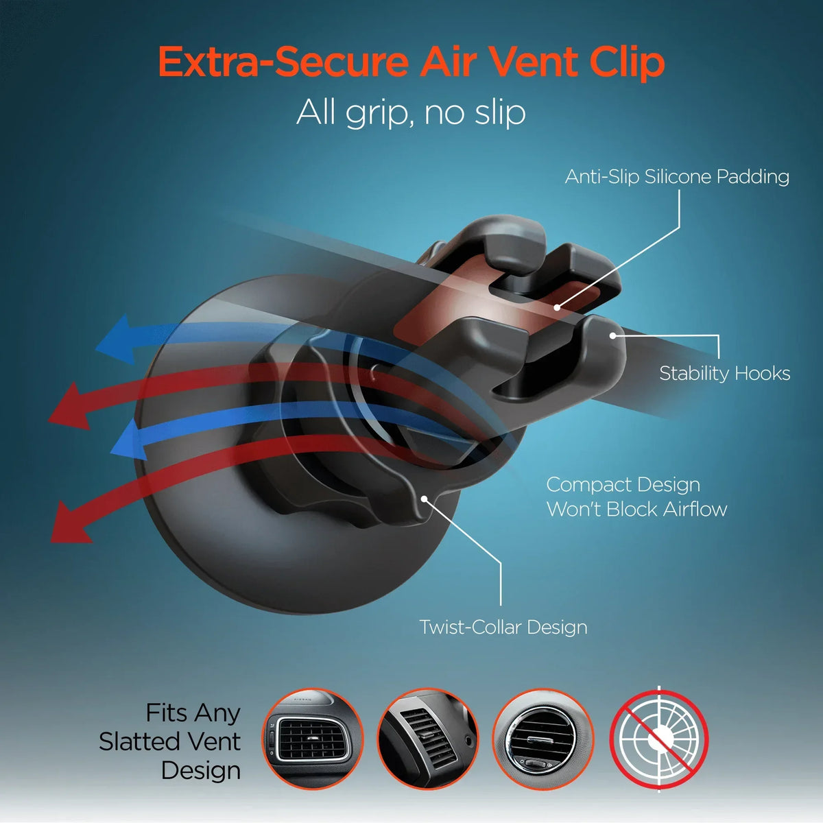 HyperGear MagSafe Vent Mount - Trustymall