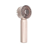 Ice Cool Turbo Mini Fan with Digital Display – USB Rechargeable & - Trustymall