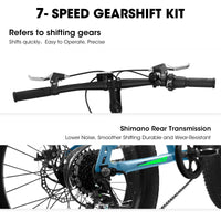VeloCore™ City-Cruizer – 20-Inch Fat Tire Mountain Bike - Trustymall