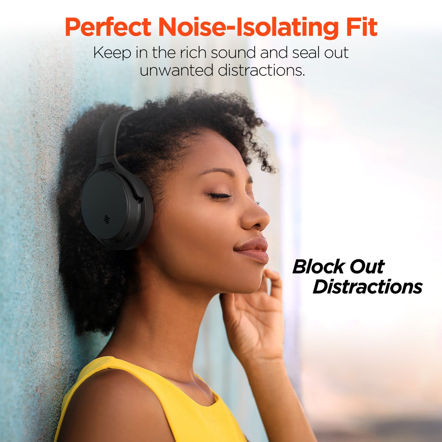 HyperGear Stealth ANC Wireless Headphones with Dynamic Bass Feature