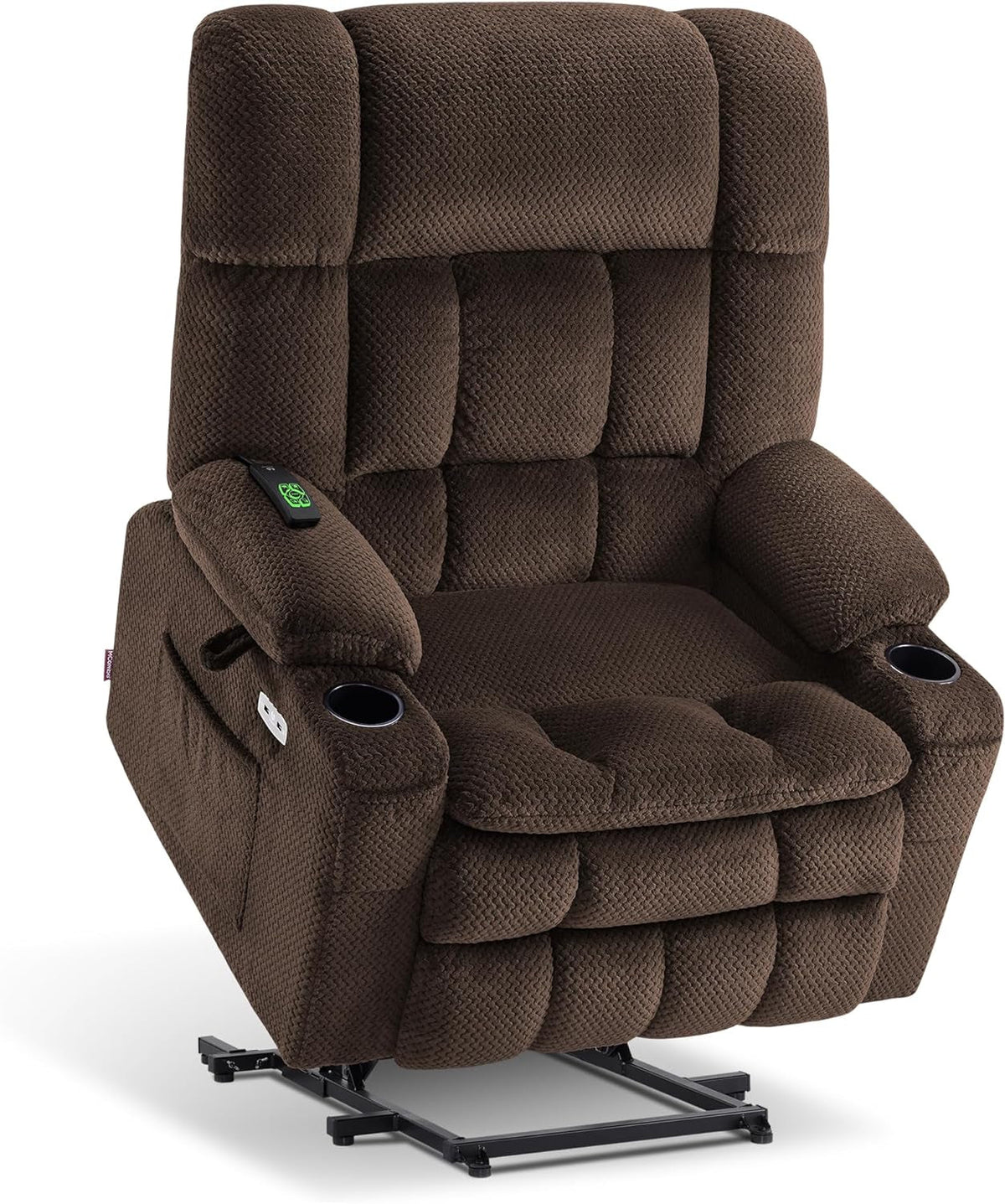 Large Power Lift Recliner With Massage And USB Ports