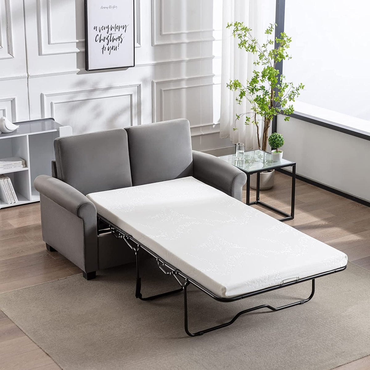 Memory Foam Sofa Bed For Small Spaces Space Saving Studio
