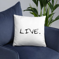 Close-up of white pillow fabric texture highlighting smooth polyester material