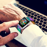 The Lumination Holographic Apple Watch Band