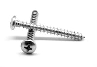 No.6-20 x 1.5 Phillips Pan Head Type AB Sheet Metal Screw, 18-8 St