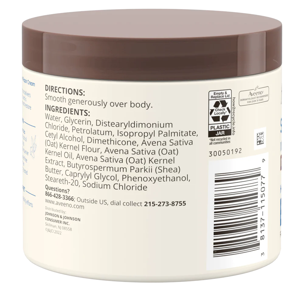 Aveeno Skin Relief Intense Moisture Repair Cream Extra-Dry Skin 11 Oz