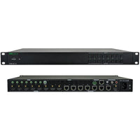 AVGear 8x8 HDMI and HDBaseT Matrix Switch with multiple ports and rack-mount design