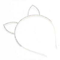 RHINESTONE CAT EARS HEADBAND