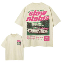 Men's Cotton Graphic T-Shirt Y2K Oversize Short Sleeve Casual Tee