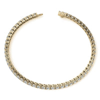 12.00 CTW Lab Grown Diamond Tennis Bracelet | G/VS AGI Certified |