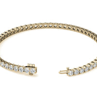 12.00 CTW Lab Grown Diamond Tennis Bracelet | G/VS AGI Certified |